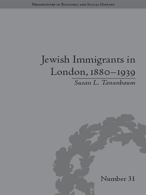 cover image of Jewish Immigrants in London, 1880–1939